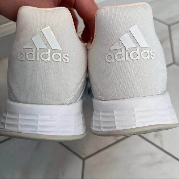 New Adidas Duramo SL White and Teal Sneakers Size 11 Womens - Picture 10 of 12
